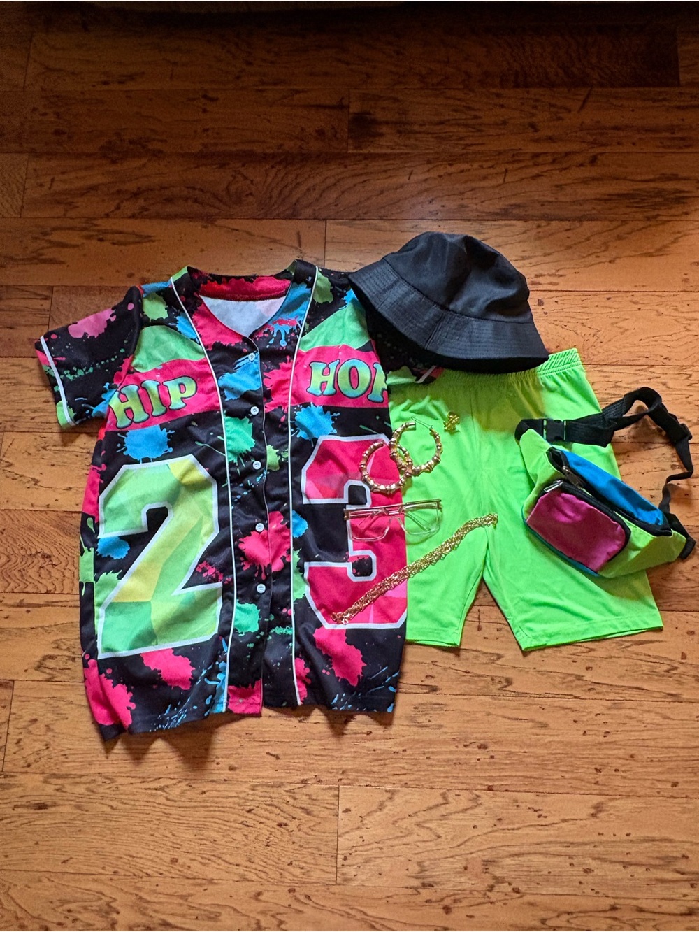 80s Hip Hop Costume Size Medium